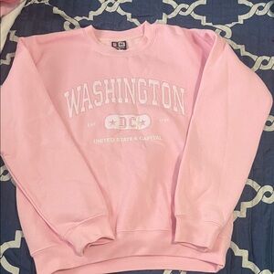 DC Light Pink Women's Crew Neck Sweater